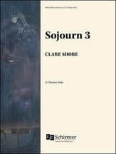 Sojourn 3 Clarinet in A Solo cover